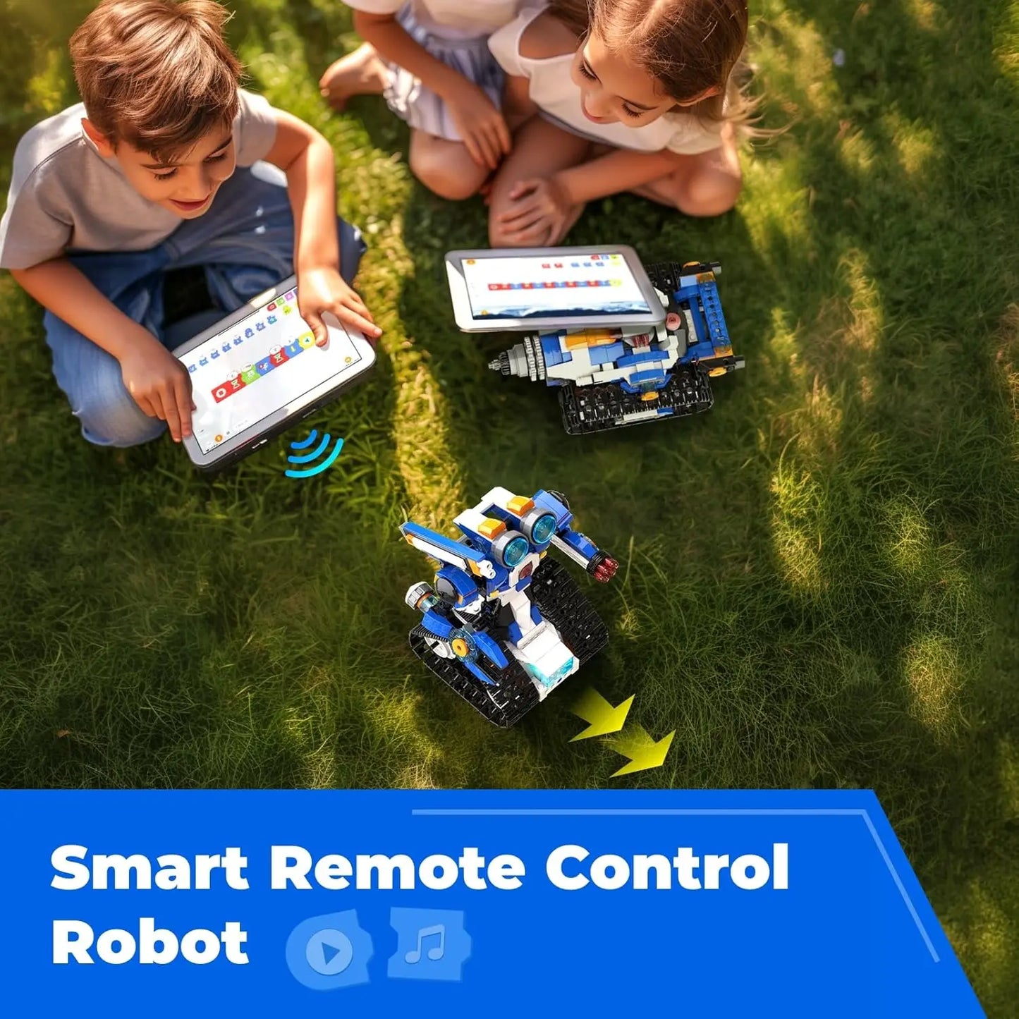 Apitor STEAM Robot Toy Six In One Building Kit Remote Control Coding